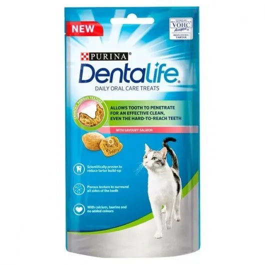 Dentalife Salmon Cat Treats 40g
