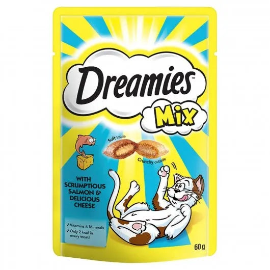 Dreamies Salmon & Cheese 60g