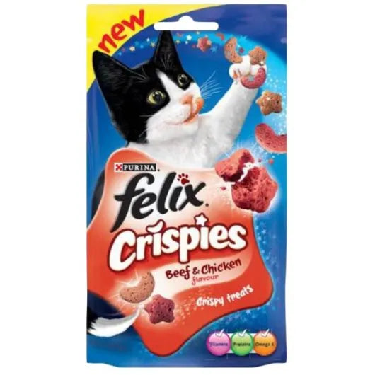 Felix Crispies Beef & Chicken 45g