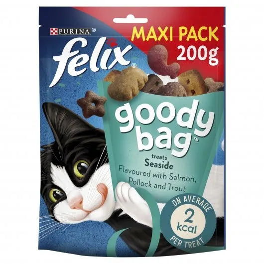 Felix Goody Bag Cat Treats Seaside Mix 200g