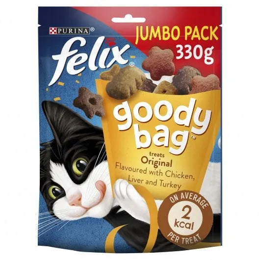 Felix Goody Bag Original Mix Cat Treats 330g