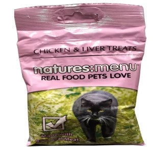 Natures Menu Cat Treats Chicken & Liver 60g