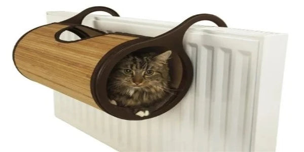 Jolly Moggy Natural Bamboo Radiator Bed