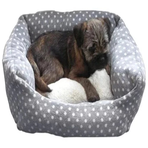 40 Winks Grey/cream Spot