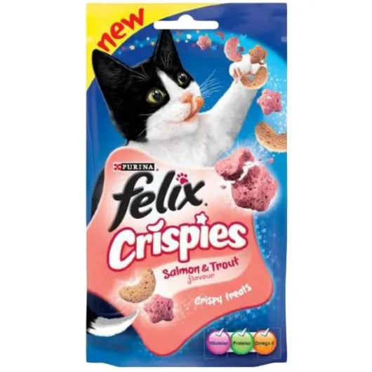 Felix Crispies Salmon & Trout 45g