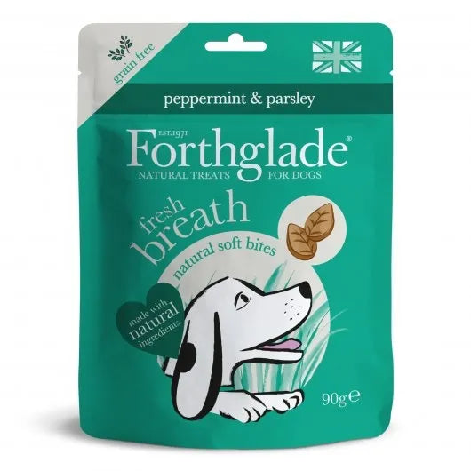 Forthglade FunctionNatural FreshBreath S/Bite Treat 90g x8