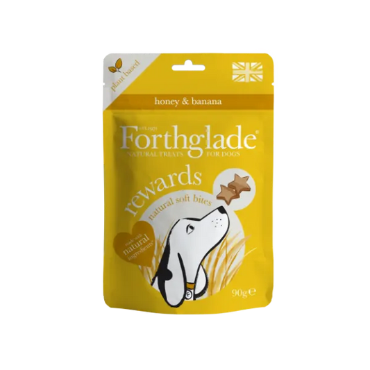 Forthglade Functional Soft Bites Banana & Honey 8x90g