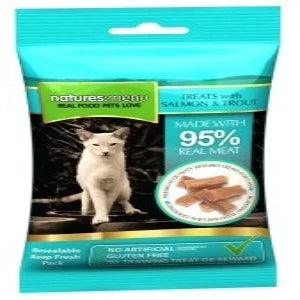 Natures Menu Cat Treats Salmon & Trout 60g