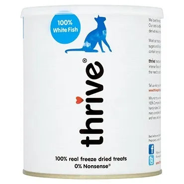 Thrive Cat Treats 100% White Fish 110g