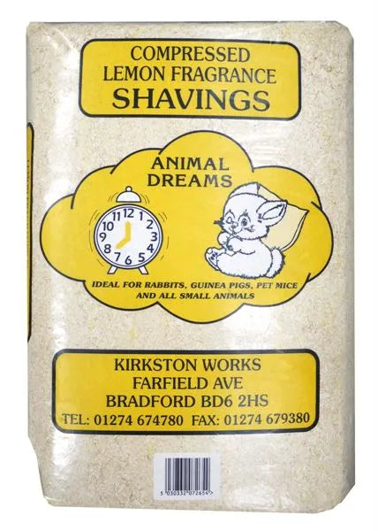 Animal Dreams Compressed Shavings Lemon Lge