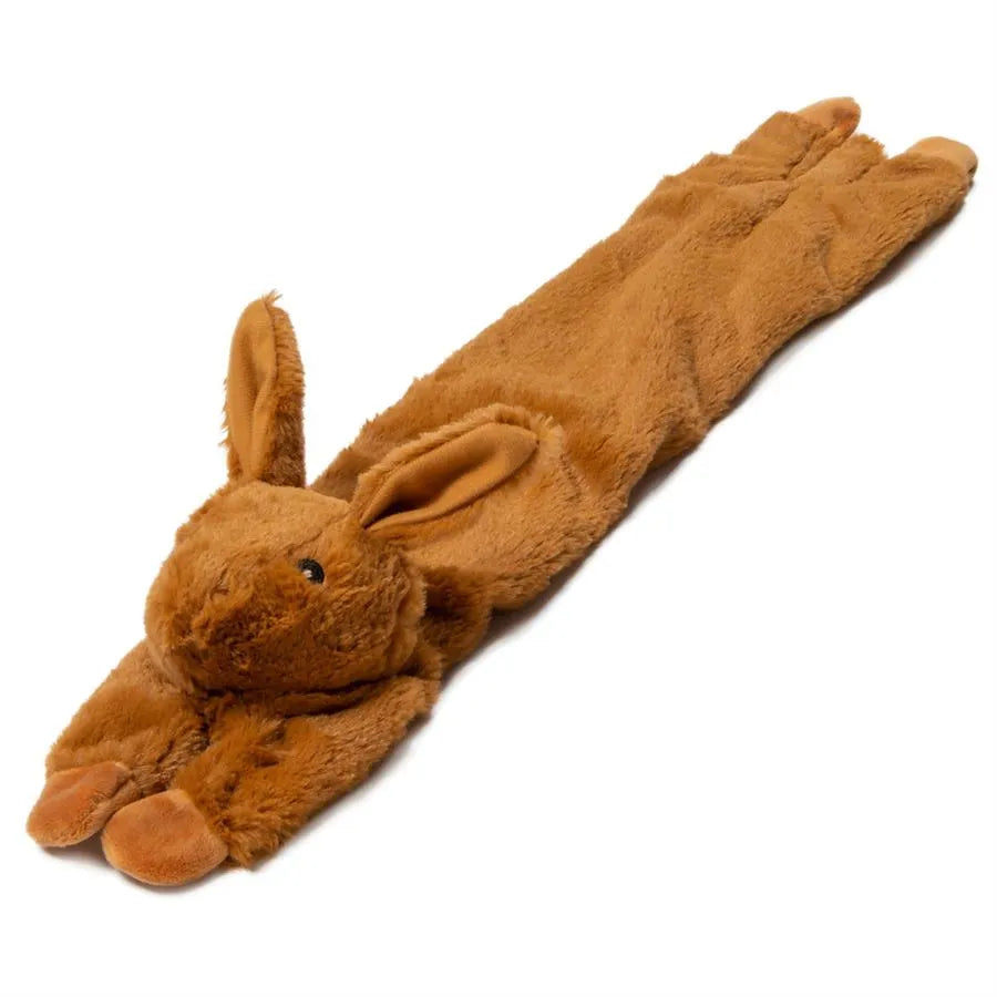 Animate Flat Stuffed Head Rabbit Brown 24