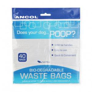 Bio-degradable Waste Bags 40pc