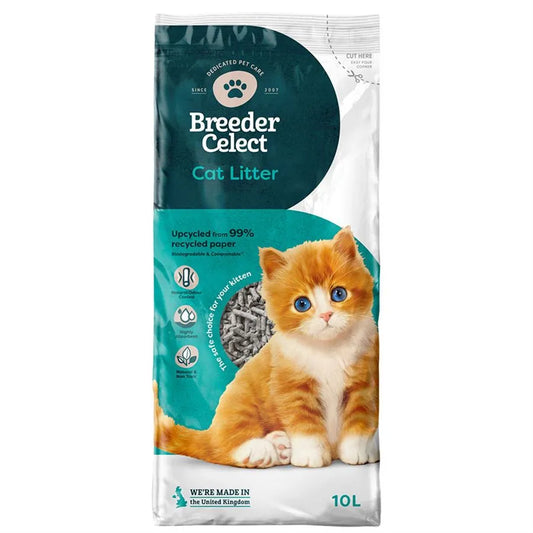 Breeder Celect Cat Litter - 10 Ltr
