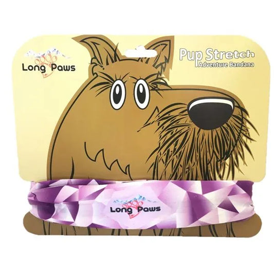 Dog Bandana Purple Geo 25 x 25cm