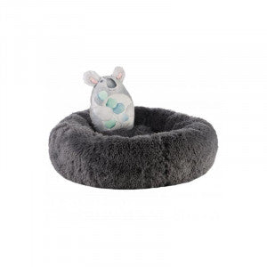 Dream Paws Anxiety Reducing Plush Bed With Plush Toy
