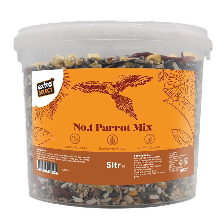 Extra Select No1 Parrot Mix Bucket