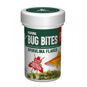 Fluval Bug Bites Spirulina Flakes 18g