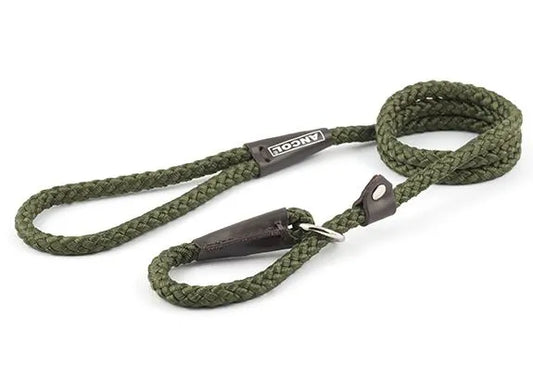 Heritage Rope Slip Lead Green 8mm X1.5m