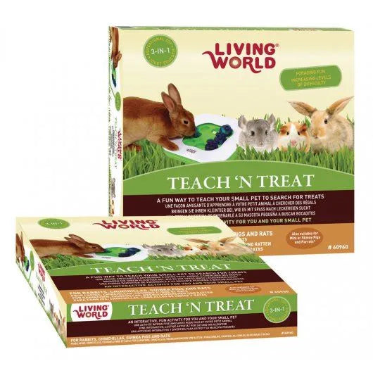 Living World Teach 'n' Treat Interactive Rabbit Toy