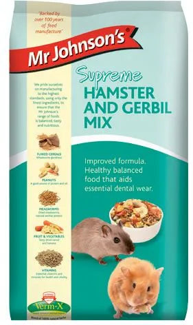 Mr Johnson's Supreme Hamster & Gerbil Mix 900g