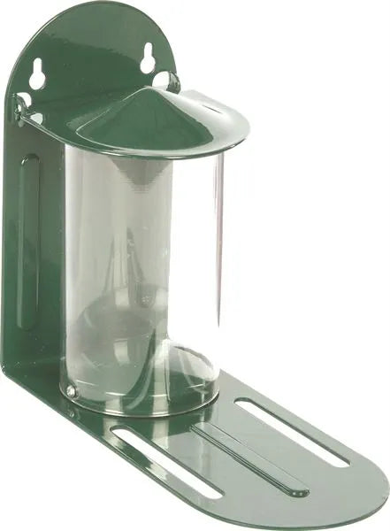 National Trust Green Metal Squirrel Feeder