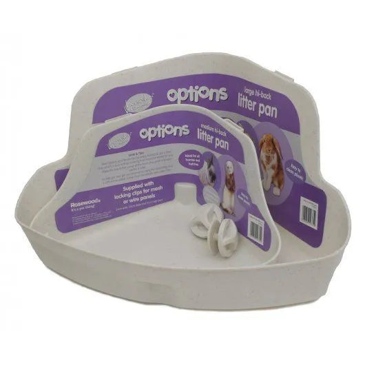 Options Corner Litter Tray Med