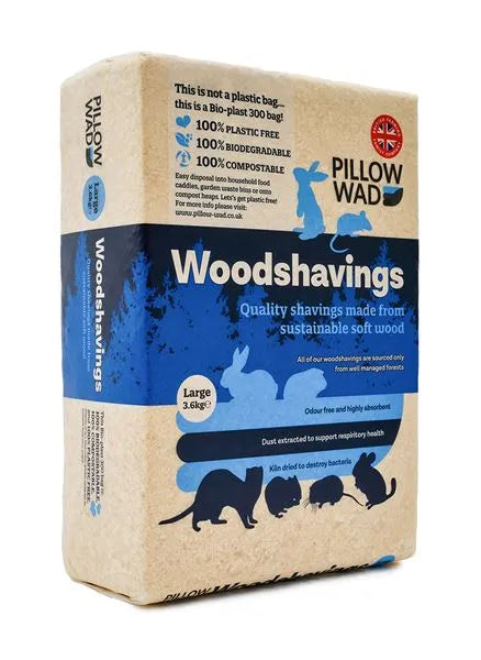 Pillow Wad Large Bio Woodshavings 3.6kg