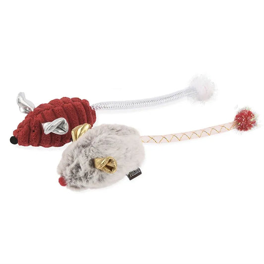 PLAY Feline Frenzy Cat Toy Mice 2 Piece