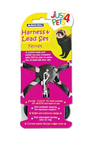 Small Pets Ferret Harness & Lead Set