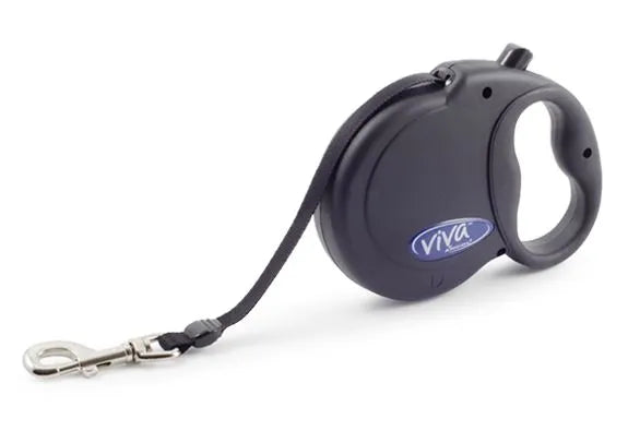 Viva Retractable Lead Tape Black Large